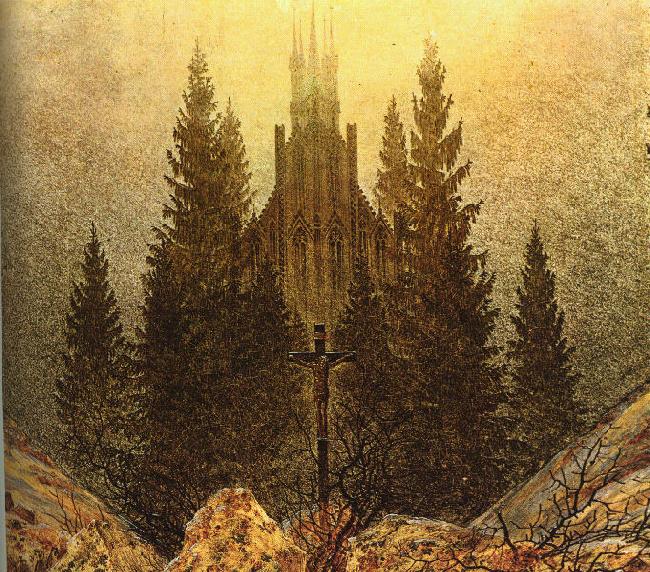 Caspar David Friedrich The Cross on the Mountain china oil painting image